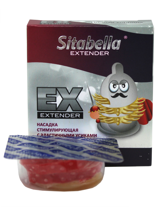Насадка стимулирующая Extender «Ночная коррида» с эластичными усиками