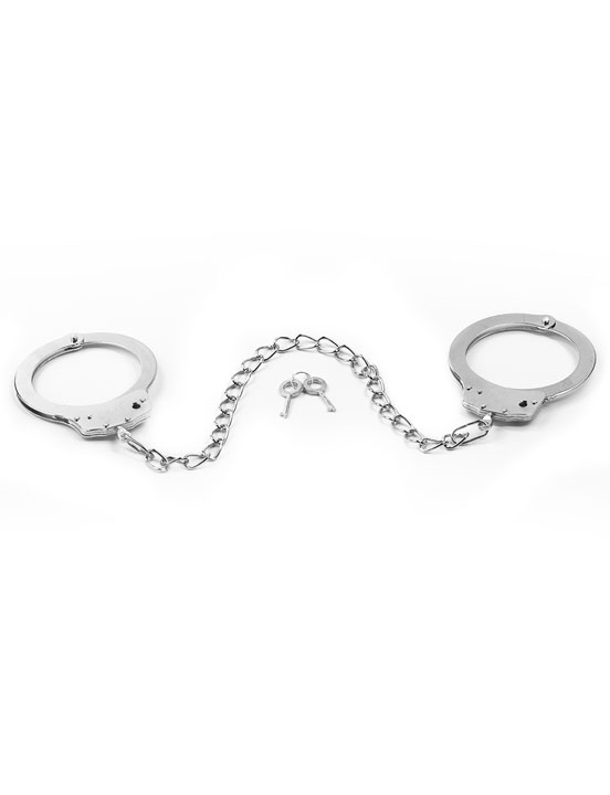Оковы на ноги Fetish Pleasure, серебристые