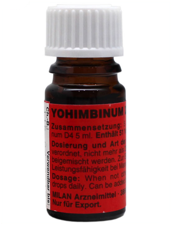 Капли «Йохимбинум Д4», Yohimbinum D4, 5 мл