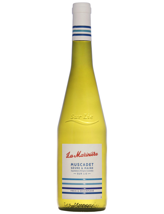 Muscadet Sevre et Maine sur Lie AOC. la Mariniere