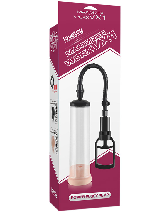 Вакуумная помпа Maximizer Worx Vx1 Power Pussy Pump с насадкой в виде вагины