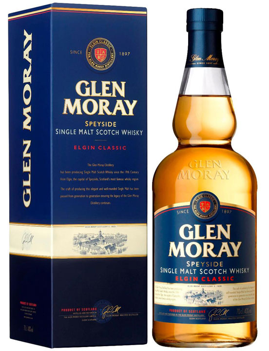 Glen Moray Single Malt Elgin Classic in gift box