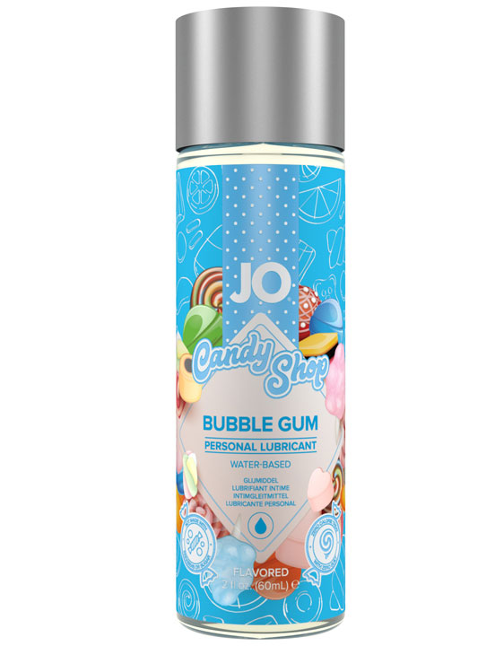 JO H2O Candy Shop Bubblegum, вкусовой лубрикант «Бабл Гам», 60 мл