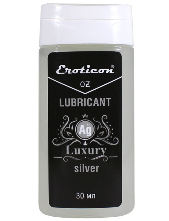 Гель-смазка Eroticon Luxury Ag защитная с серебром, 30 мл