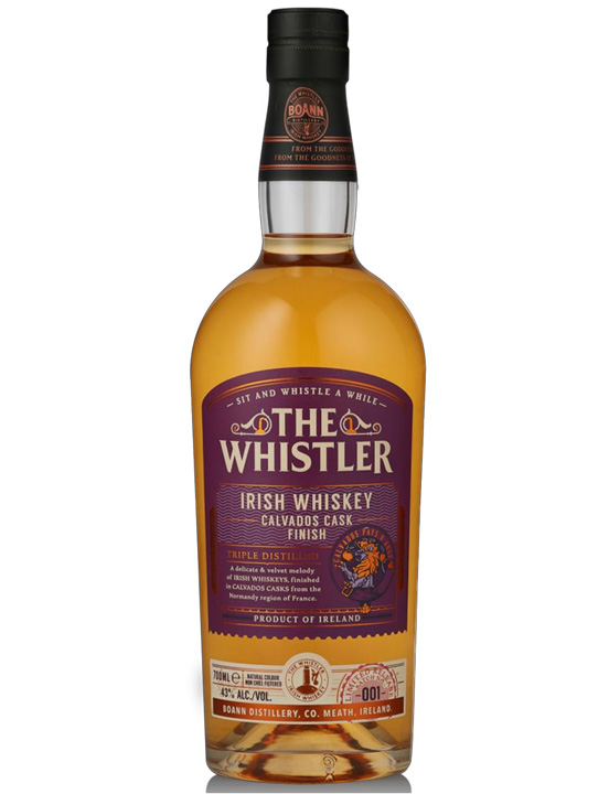The Whistler Calvados Cask Finish Irish Whiskey