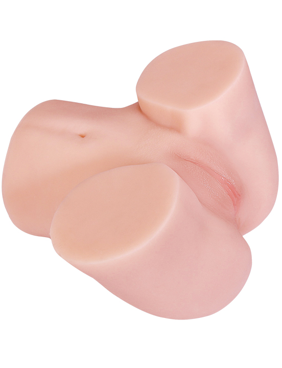 Мастурбатор двойной вагина+ анус 3D, телесный, 130x190x242 мм