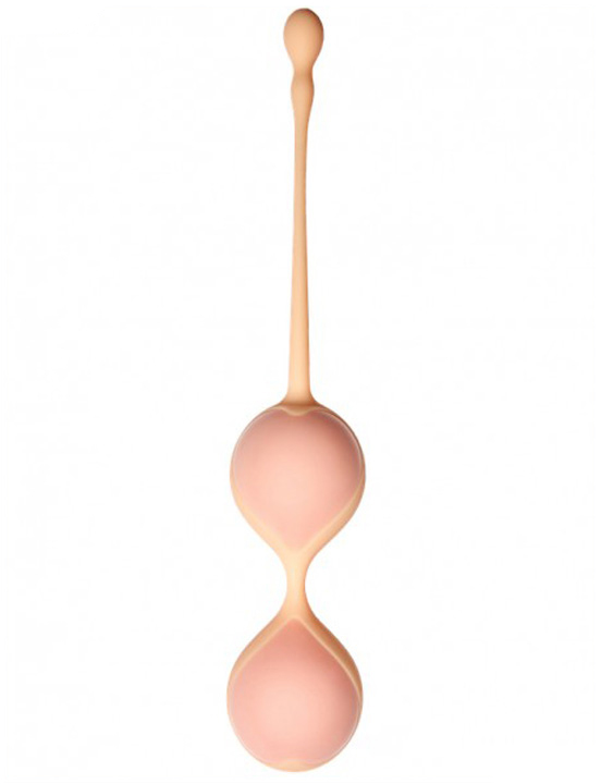Шарики Кегеля со смещённым центом тяжести Orion, персиковый, 3,3x20 см