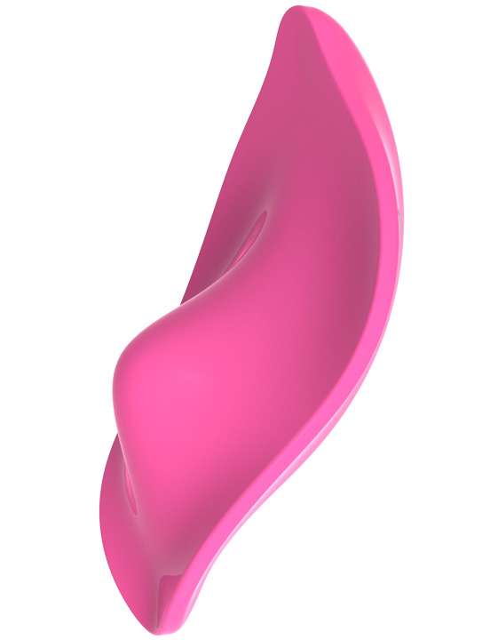 Вибромассажёр Eroticon Berg в трусики с пультом, розовый