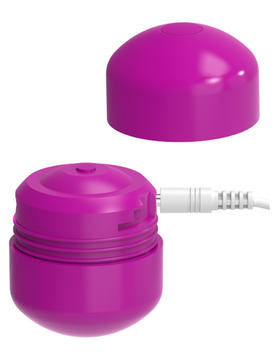 Вибратор клиторальный Cute Bullet, USB, розовый, 46x30 мм