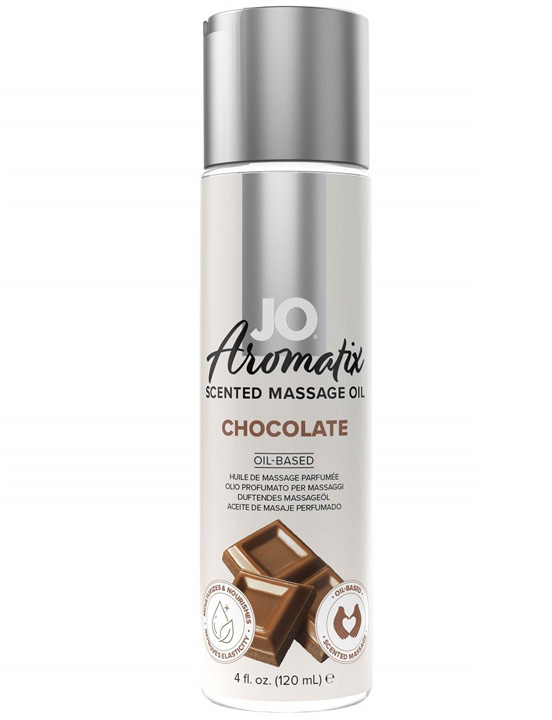 JO Массажное масло Aromatix Chocolate, 120 мл