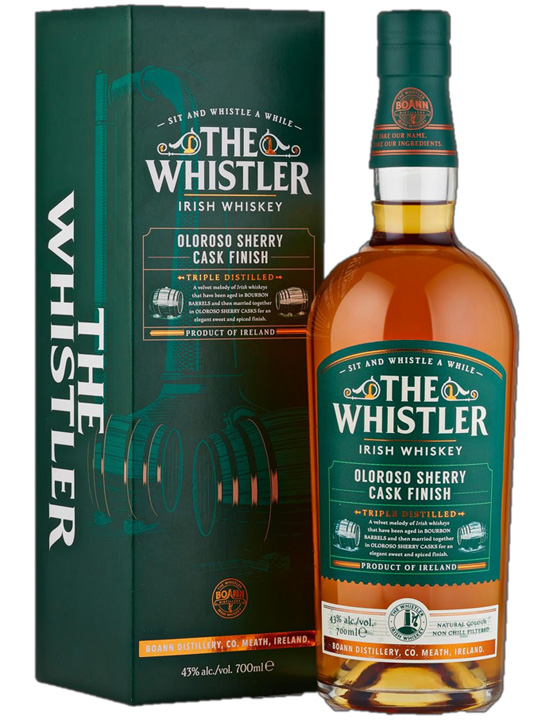 The Whistler Oloroso Sherry Cask Finish Irish Whiskey