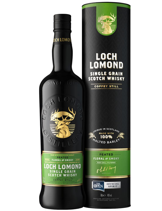 Loch Lomond Single Grain Peated in gift box
