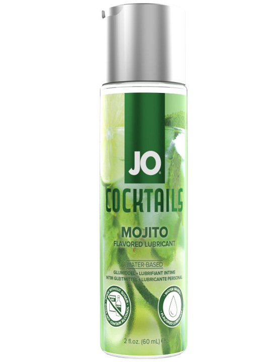JO Cocktails Mojito лубрикант вкусовой на водной основе, 60 мл