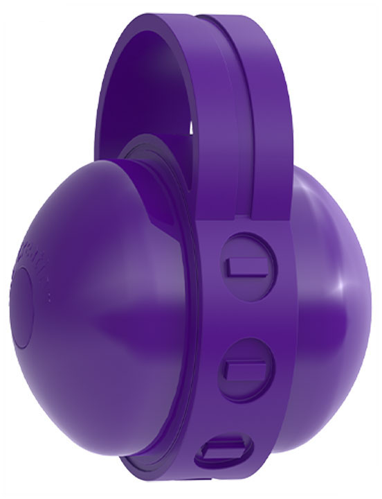 Вибратор клиторальный Cute Bullet, USB, фиолетовый, 46x30 мм